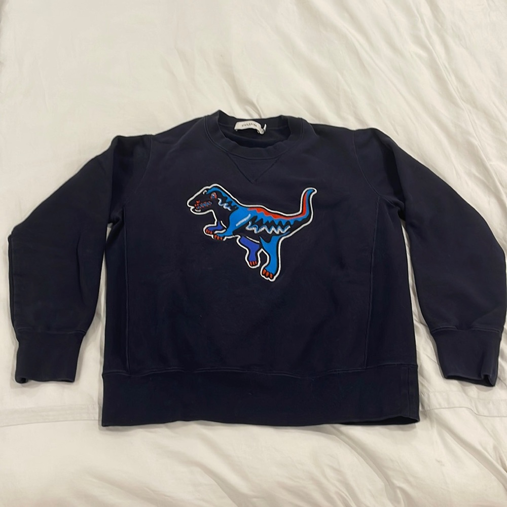 Coach 1941 Navy Rexy Crewneck Sweatshirt